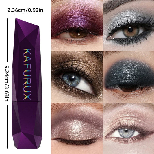 25 color 1PC Pearl  eyeshadow stick waterproof long lasting glitter&matte color eye shadow makeup face highlight cosmetics gifts