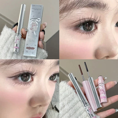 Waterproof Lengthening Mascara - Black Silk Fiber Lash Formula