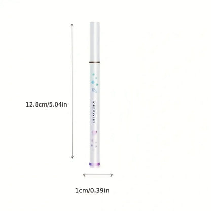 Matte White Liquid Eyeliner Pen - Waterproof Ultra-thin White