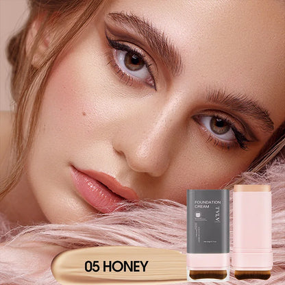 TVLV Concealing Foundation Stick with Built-In Brush - Waterproof