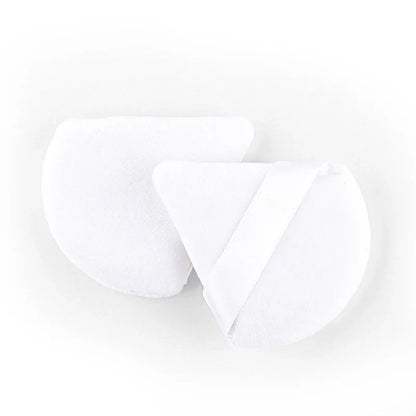 1/2/3/6Pcs Triangle Velvet Powder Puff Face Cosmetic Eye Beauty Makeup Tool Reusable Sponge Washable Mini Powder Puff Accessorie