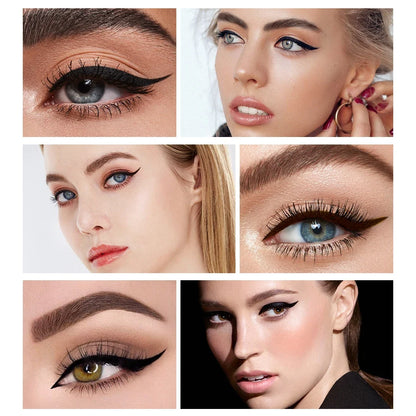 Waterproof Eyebrow Pomade & Gel Eyeliner Cream - Long-lasting 4.5g