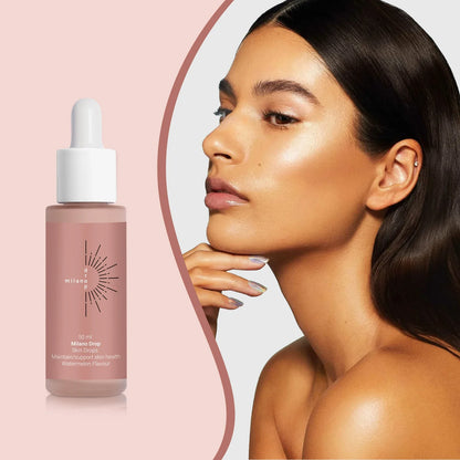 Self Tanning Drops Enhance Skin Melanin Liquid Bronzer Natural Tanner For Body Face Preventing Sunburn Sunless Tanning Products