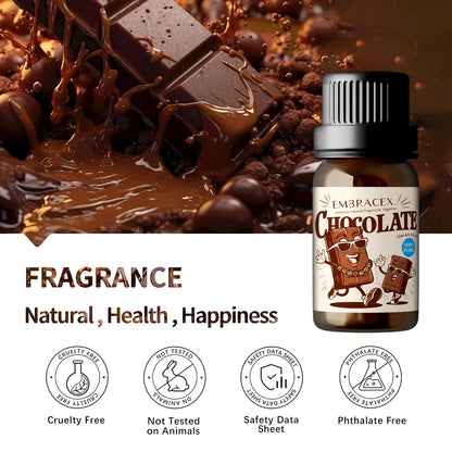 10ml Essential Oils Chocolate Perfume Aromatherapy Oils Sweet Fragrance Chocolate Parfum Funny Gifts For Women