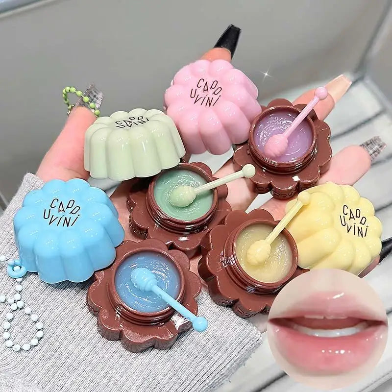 Fruit-Flavored Lip Balm Deep Moisturizing & Nourishing Lip Mask Dry Lips Care Reduces Lip Lines Lip Treatment Product