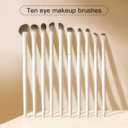 Eye Makeup Brush Set for Beginners Professional Makeup Brush, Under-Eye Detail Cosmetic Brushes Kit Eyebrow Crease Shader