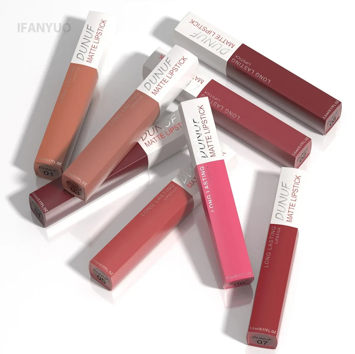 Non Stick Cup Liquid Lipstick Dark Purple Long Lasting Lip Gloss Matte Velvet Finish Resistant To Fading Waterproof Lip Cosmetic