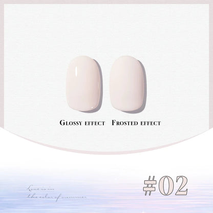 MIANEL 12ML 1-6PCS 2026 New Release Jelly Dopamine Candy Gel Nail Polish - Multi-Color Nude Sheer Finish Bestseller