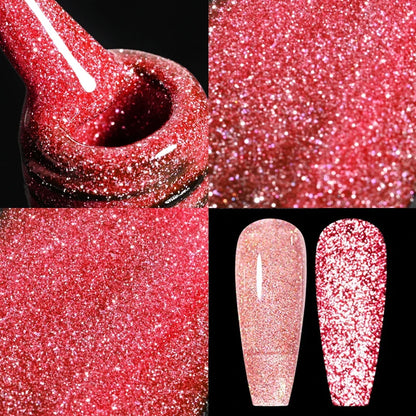 5/7/8/10ml Metallic Gel Gold Mirror Effect Gel Nail Polish French Design Line Flower Drawing Gel Nail UV Soak Off Polish Varni
