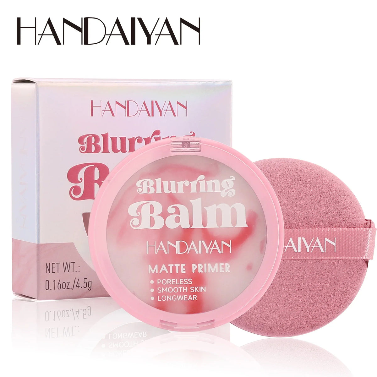 Powder With Puff Natural Oil Control Face Loose Powder Matte Waterproof Lasting Brighten Facial Modification Cosmetics Makeup
