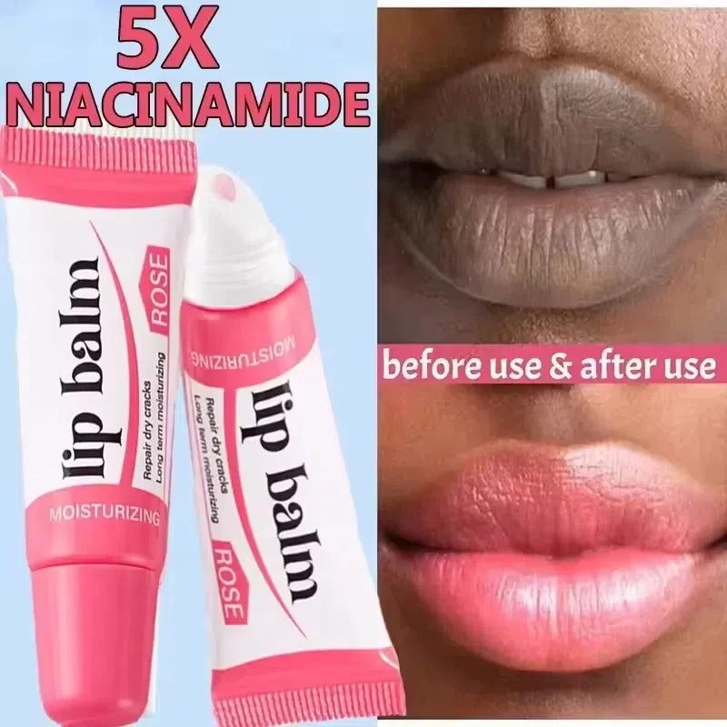Fast Remove Dark Lip Balm Serum Lighten Melanin Lip Mask Exfoliating Fade Lip Lines Dead Skin Nourishing Repair Lip Care 2025