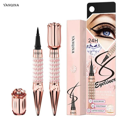 Yanqina Precision Liquid Eyeliner Pen - Waterproof Black