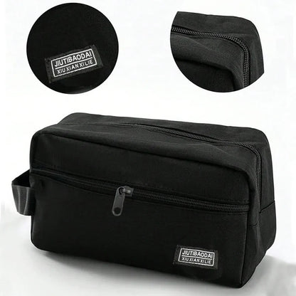 Men's Business Toiletry Bag, Travel Makeup Organizer, Large Capacity Storage Pouch, Durable Fashion Design, Ideal for Daily Use