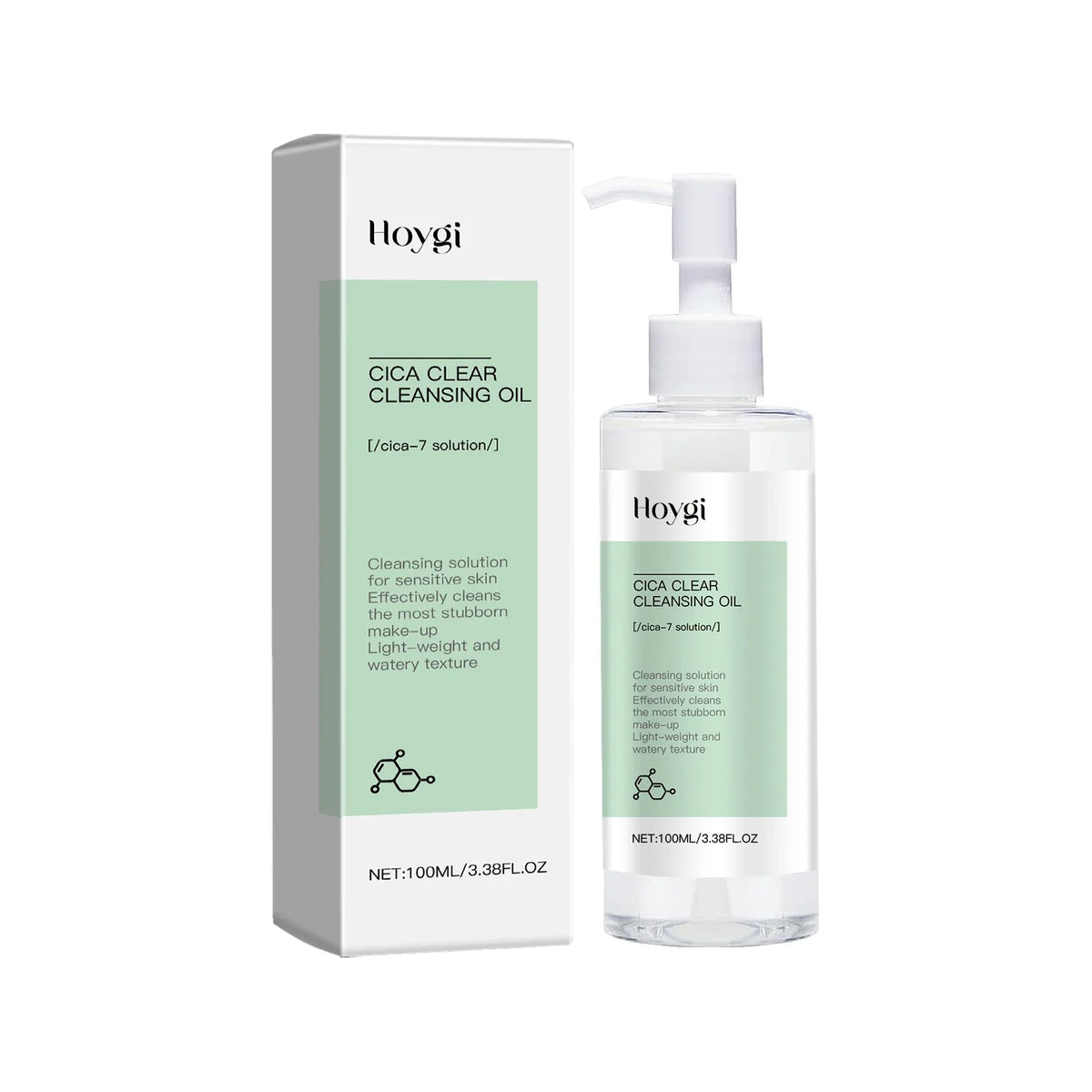 Cica Clear Cleansing Makeup Removal Oil Facial Makeup Remover Clean Pores Moisturizing Refreshing Non-Tight Cleansing Oil