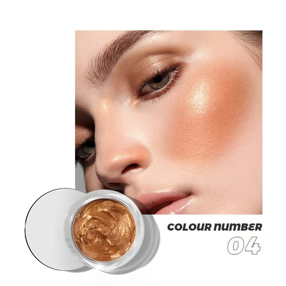 9 colors of liquid highlighter, waterproof  and not easy to fade, multi-functional, cheeks & eyes & face & lips & body