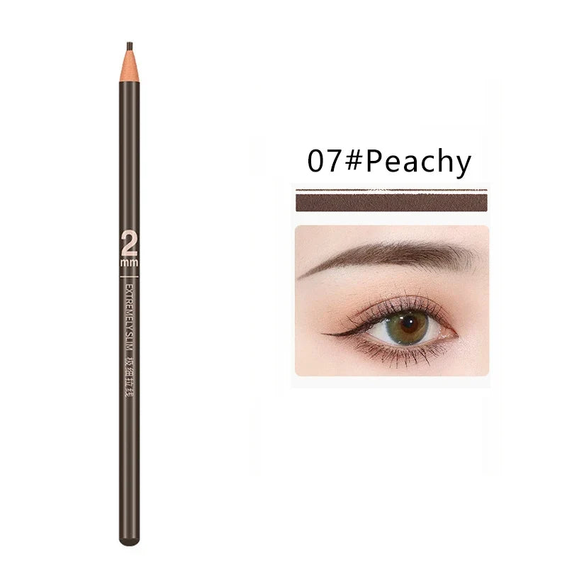 1PC Eyebrow Pencil Tattoo Waterproof Eye Brow Pencil Tint Makeup Cosmetics 6 Colors Microblading Long Lasting Eyebrow Pen