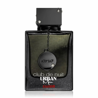 Armaf Club De Nuit Urban Man Elixir EDP 105ml Bold Woody Amber Long Lasting Unisex Perfume Ideal Holiday Gift for Him Her