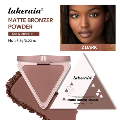 No Limits Matte Bronzer Shading Face Blusher Long Lasting Matte Plumps Appearance reduce Pores And Shine Control Cosmetics