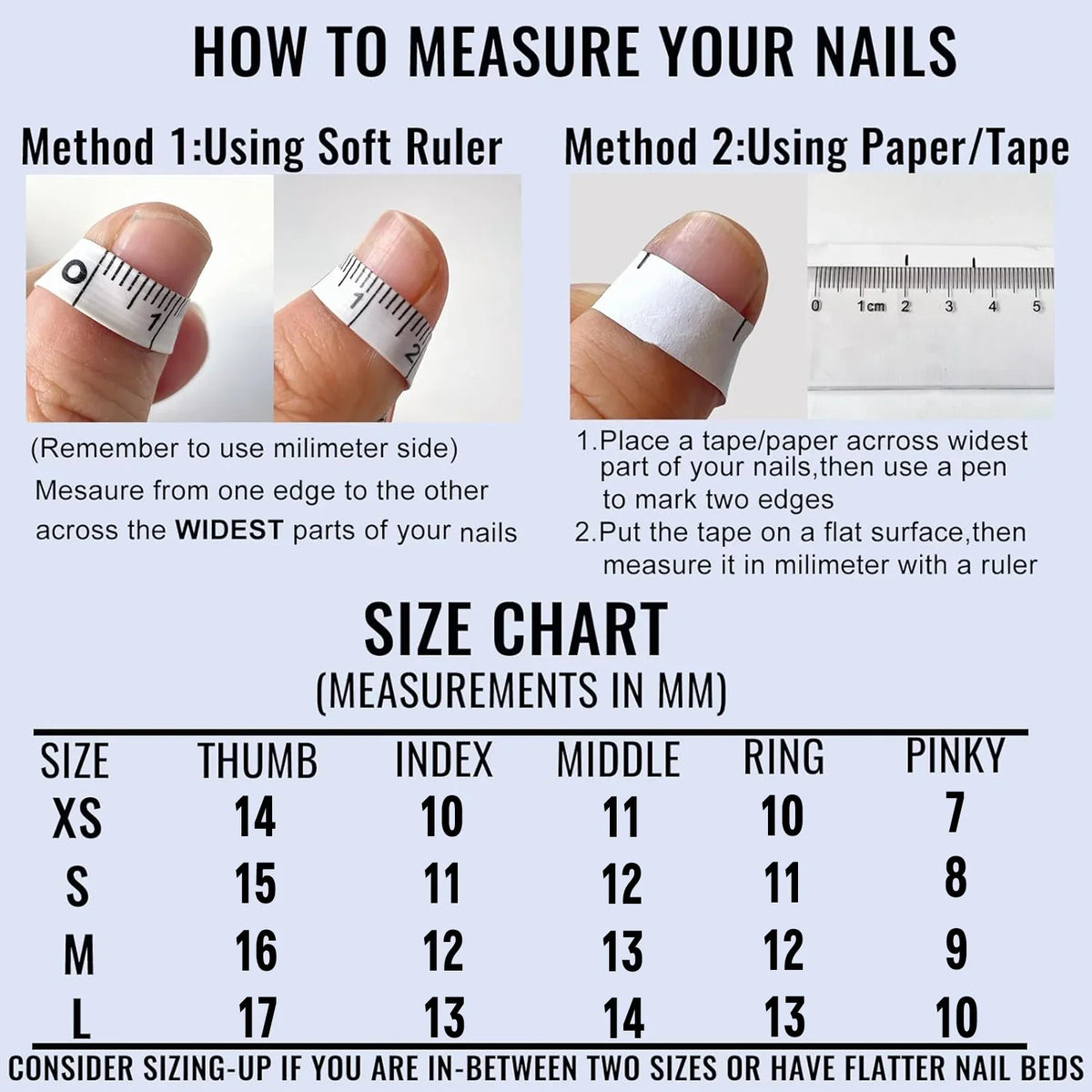 Handmade Press on Nails Blue Aurora Mermaid Fake Nail Patches Wearable Detachable French Pearl Almond False Nail Tips 10pcs