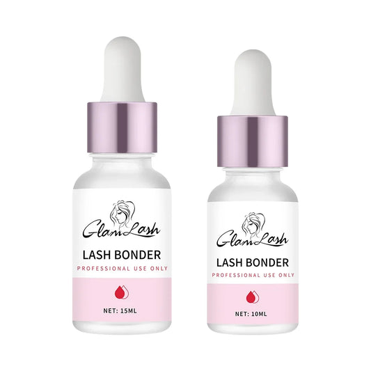 GLAMLASH 10ml/15ml Super Bonder fixing agent for Eyelash Extensions Primer for Lashes Glue Help adhesive for Eyelash