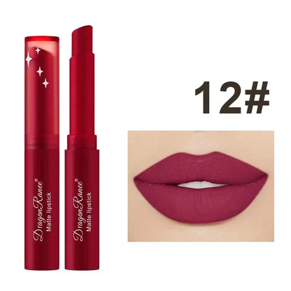Velvet Matte Lipstick Pen Waterproof Not Easy To Fade Lip Blam Easy To Color Rotating Lipstick Pen Sexy Rich Color Lip Gloss