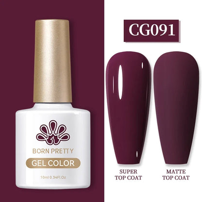 BORN PRETTY 10ml Clear Blooms Gel Polish UV LED Soak Off Nail Art Polish for Spreading Effect Marble Nail Polish Gel Painting