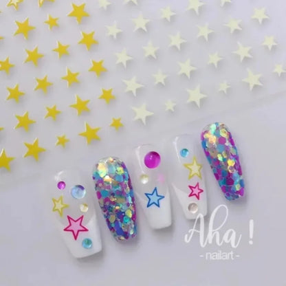 3D Small Bow Ribbon Bowknot Y2K Nail Sticker MIni Kawaii Japanese Adhesive Decals Nail Art Manicure Decorations DIY