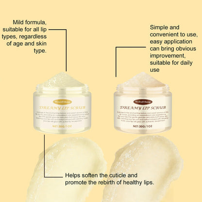 3 in1 Lip Scrub Mask Exfoliating Repairing Lighten Dry Cracked Lines Brighten Moisturizing Nourishing Beauty Plump Lip Treatment