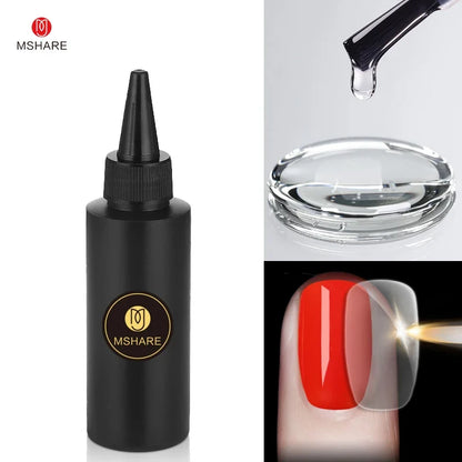 MSHARE 100ML Nail Gel Polish Soak Off UV LED Nails Vernis Semi Permanent Varnish Polish White Red Nail Gel Art