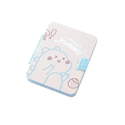 Cute foldable portable makeup mirror, 2-in-1 mini handheld makeup and comb, perfect for students and young girls, makeup, cheap,