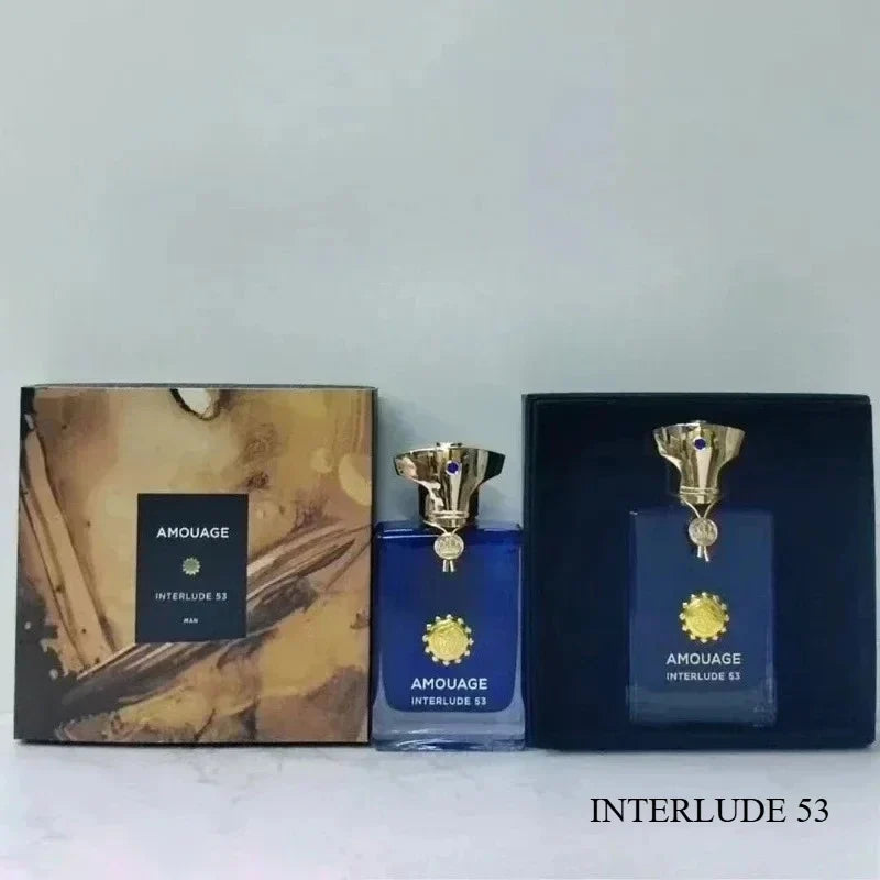 AMOUAGE Interlude 53 100ml Men Eau De Parfum Reflection Man Long Lasting Aromatic Woody Warm Clean Refined Masculine Elegance