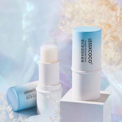 Fruit Flavor Woman's Perfumes Stick Deodorants Body Aroma Long-lasting Fragrances Ointment Portable and Easy To Use Solid Balm