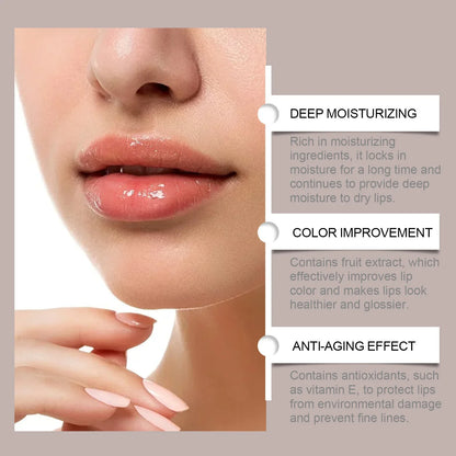 Lip Mask Fade Lip Lines Remove Dead Skin Anti-cracking Dryness Peeling Repair Plumper Bleach Nourish Moisturizing Lip Care Cream