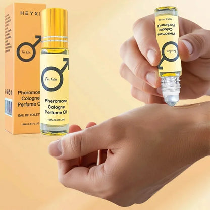 Pheromone Cologne Perfume Oil Lasting Fragrance For Men And Women Portable Travel Clothes Romantic Atmosphere Perfume With Box