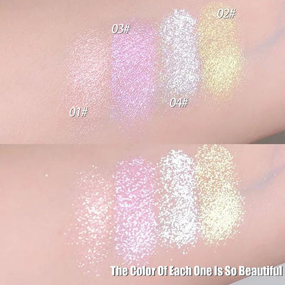 Love Angel High Gloss Powder Highlighter Makeup Palette Peach Fairy Glitter Body Bronzer Highlight Contour Illuminator Makeup