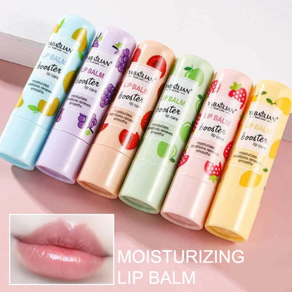 Natural Fruit Lip Balm Long Lasting Moisturizing Nourishes Reduce Lip Line Anti Aging Anti-drying Hydration Lips Care Lipstick