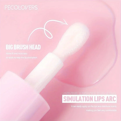 BIG Fruit Lip Oil Lip Enhancer Plumper Big Brush Moisturising Clear Lip Gloss Sexy Lip Makeup Care Cosmetics for Women Girl Lady