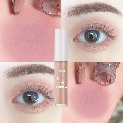 Low Saturation Matte Liquid Eye Shadow Blush Waterproof Easy To Color Brightening Natural Contouring Eyeshadow Pigment Makeup