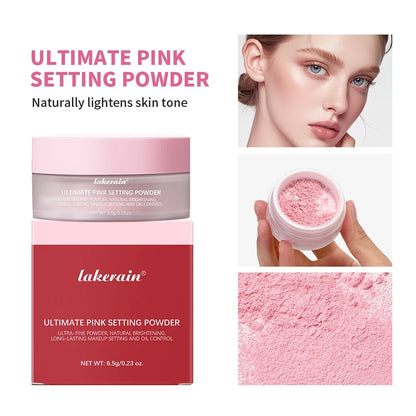Ultimate Blurring Setting Powderlong-Lasting Setting Soft Matte Finish Oil Control and Makeup Fixation Removal Pore Modification
