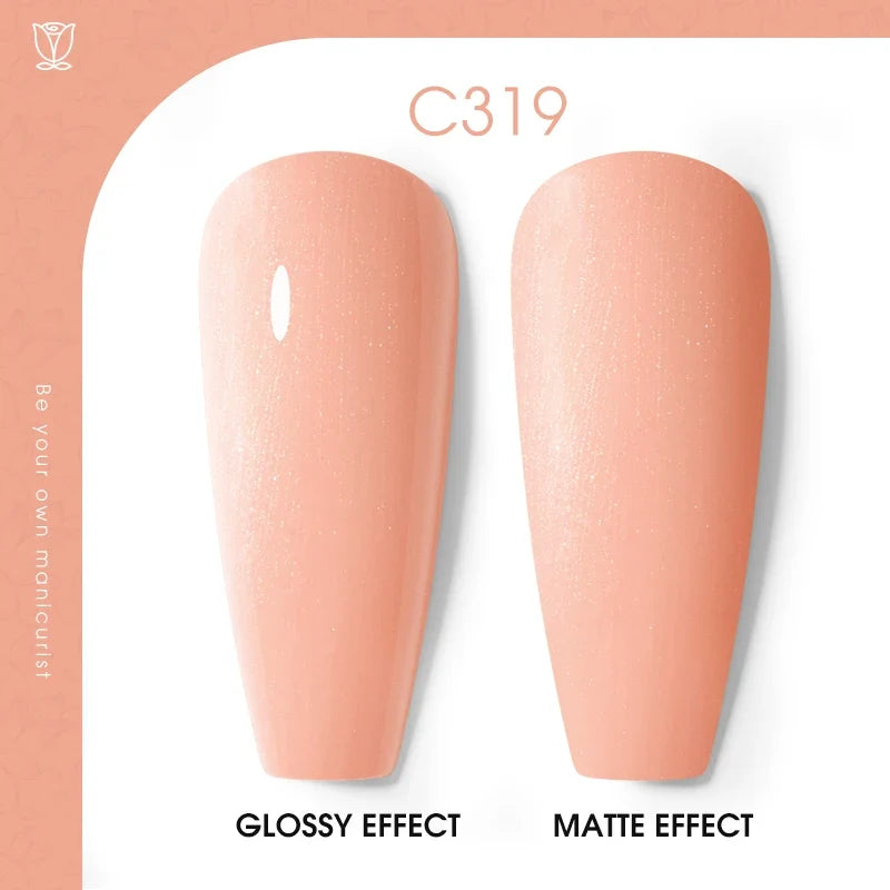 ROSALIND 7ml/15ml Summer Green Gel Nail Polish Semi Permanent Nail Art Manicure Soak Off Top Base Matt Hybrid Varnishes UV Gel