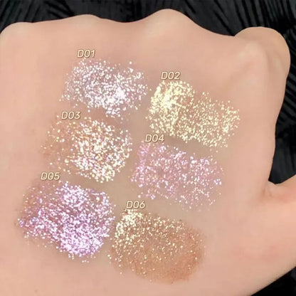 Glittering Highlighter Stick With Diamond Like Feel Silky And Good Ductility Face Brightening Three Dimensional Eye Shadow Pen