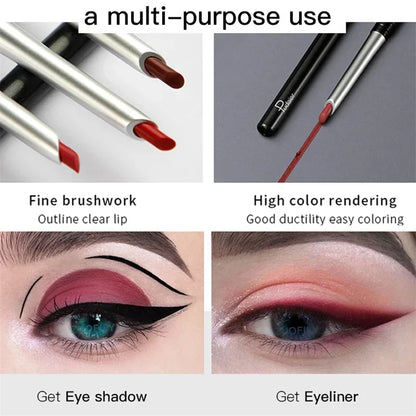 17Colors Portable Matte Pencil Lipstick Natural Long-lasting Waterproof Moisturizing Pen Lip Liner Makeup For Women