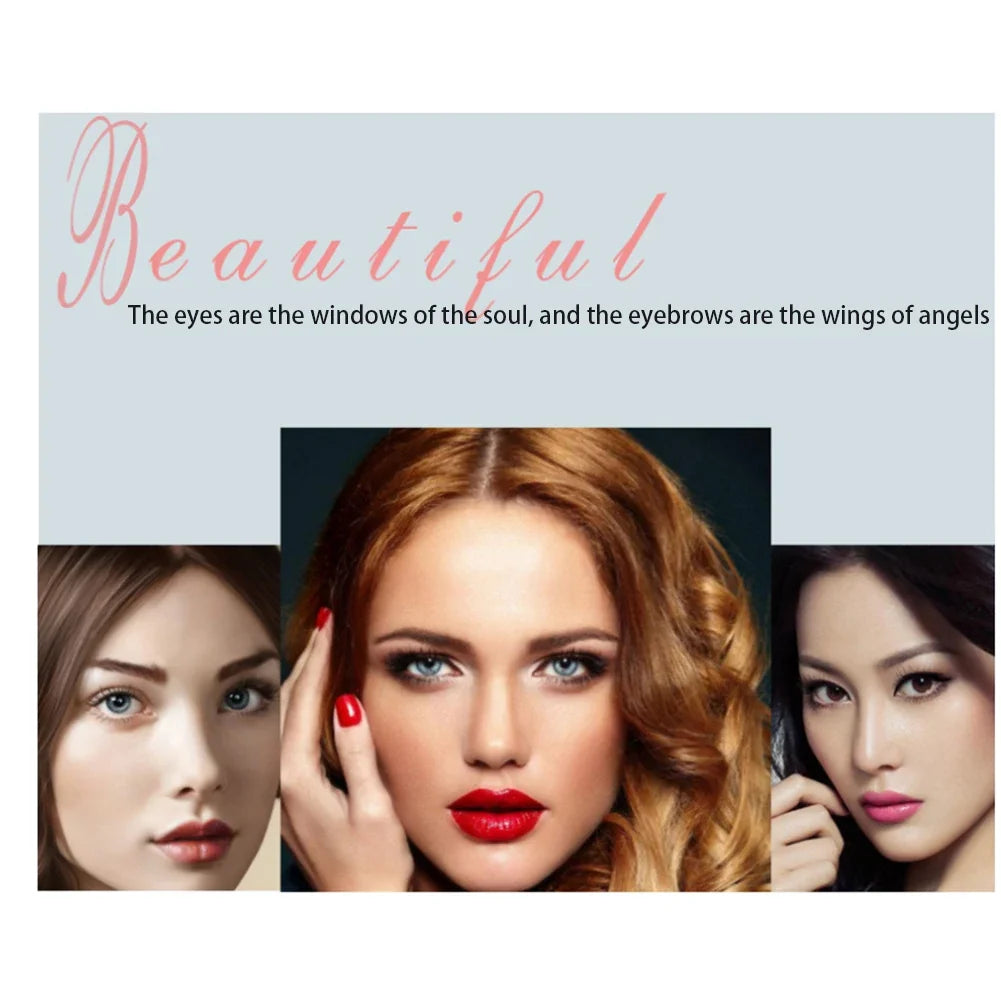 DIY Eyebrow Stencil Thrush Tool Eyebrow Shape Paper Brow Makeup Trimming Tool Eyeliner Paper Thrush for Students