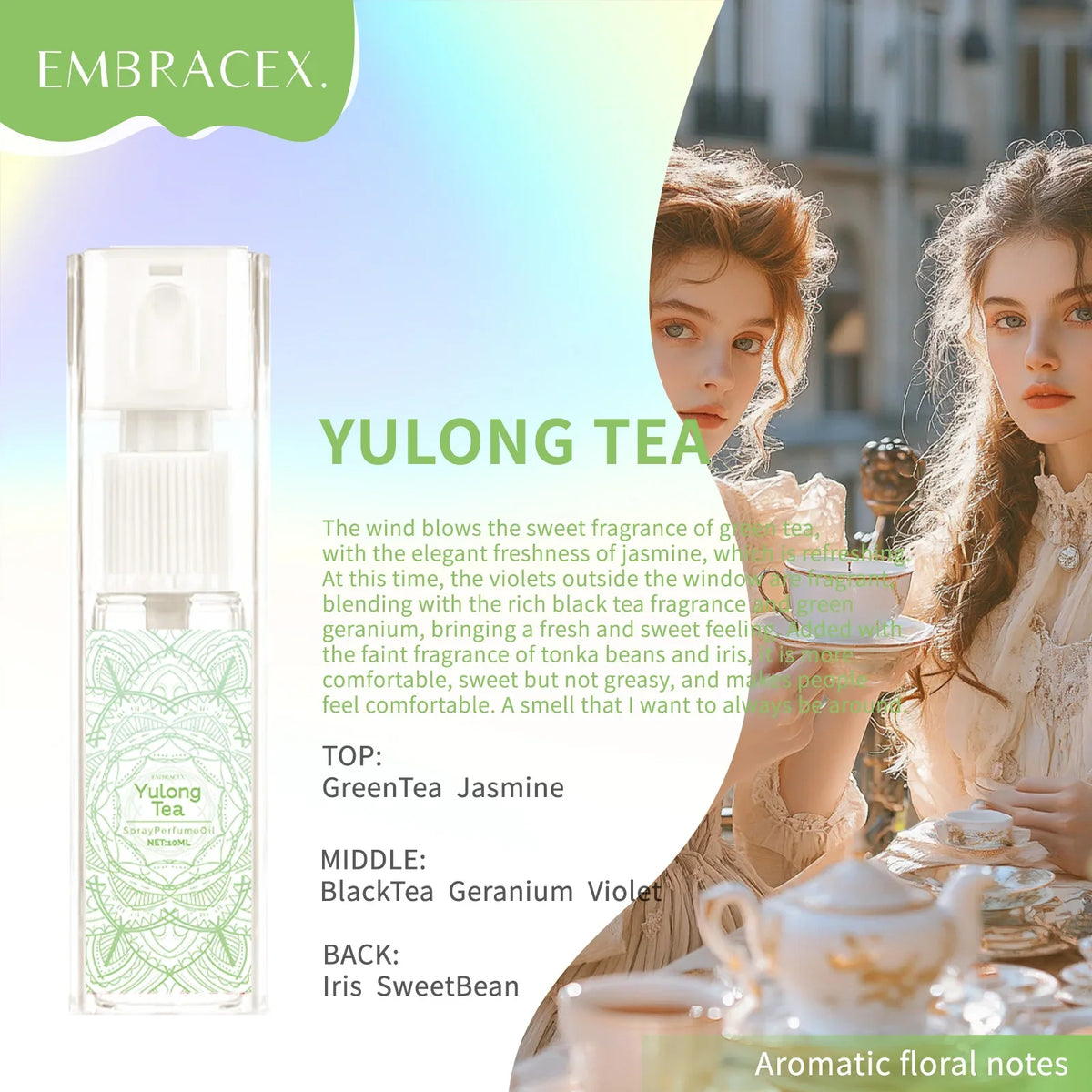 12Types Spray Essential Oils Pheromones Perfumes For Women Gift Body Oil Spray Fragrance Floral Fruity Woody Tea Long Lasting