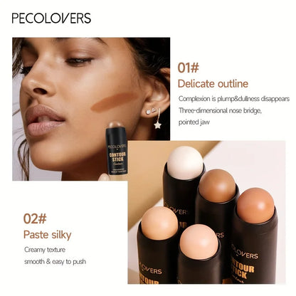 Highlighter Brightening Makeup Face Contouring Bronzer Stick Blusher Rouge Cream Modify Concealer Pen For Natural 3D Makeup