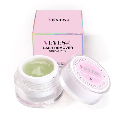 Veyes Inc Eyelash Extensions Cream Remover Veyelash Aloe Ingredients  Eyelashes Glue Remover soft Gentle Remover For Makeup