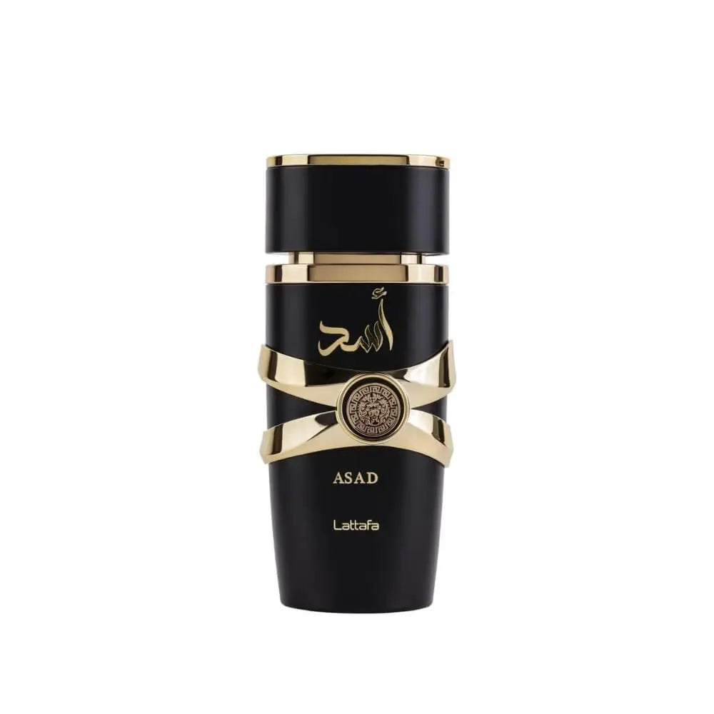 Lattafa Perfumes Asad Unisex Eau De Parfum Spray 3.4 Ounce Arabian Women's Perfume Natural Long Lasting Fragrance Cologne