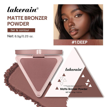 No Limits Matte Bronzer Shading Face Blusher Long Lasting Matte Plumps Appearance reduce Pores And Shine Control Cosmetics