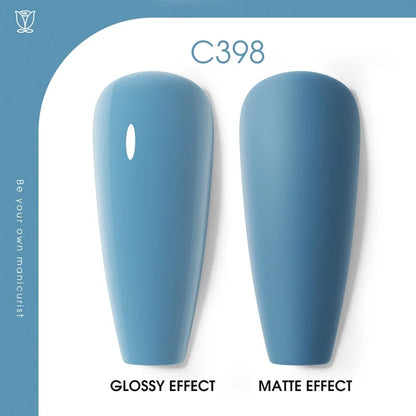 ROSALIND 7ml/15ml Summer Green Gel Nail Polish Semi Permanent Nail Art Manicure Soak Off Top Base Matt Hybrid Varnishes UV Gel