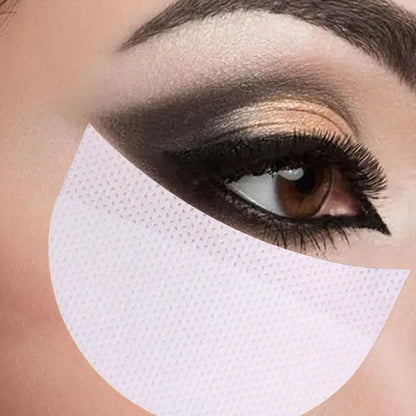 50PCS Eyeshadow Stencils Set, Lint Free Under Eye Gel Pad Sticker for Precise Makeup, Eye Makeup Tools Non-woven Isolation Patch
